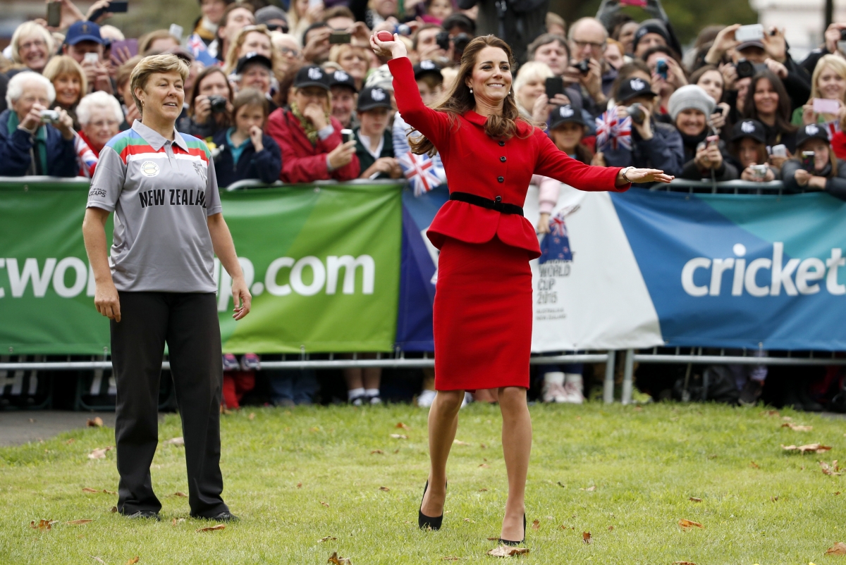 Kate Middleton during Royal Tour 2014