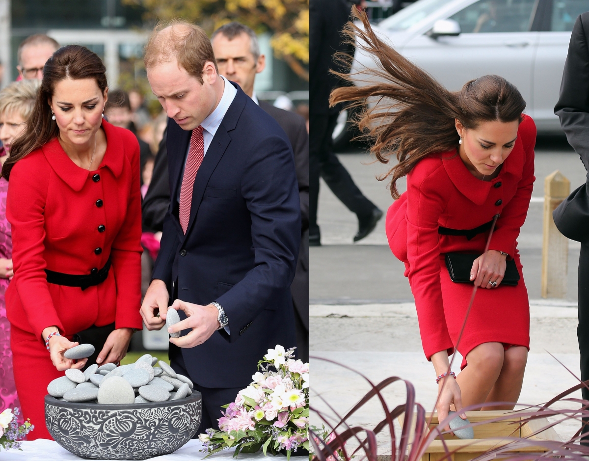 Kate Middleton during Royal Tour 2014
