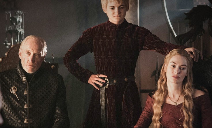 Tywin, Joffrey and Cersei of House Lannister