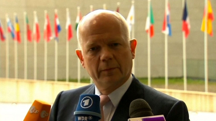 William Hague: Russia Behind Unrest in Eastern Ukraine
