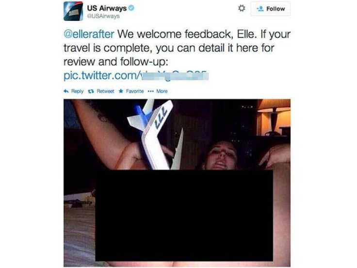 US Airways accidental porno tweet