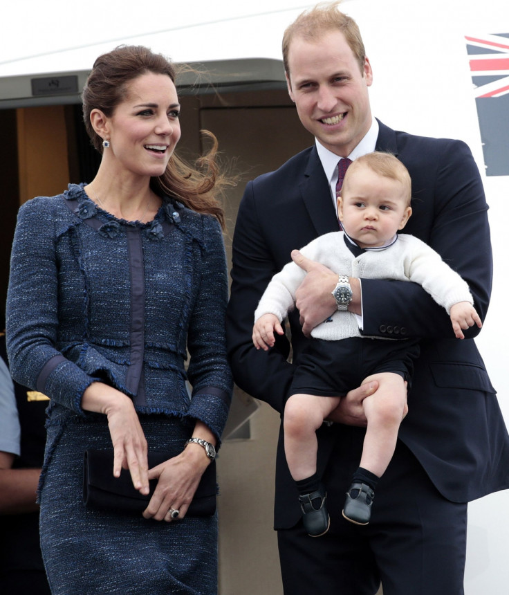 William, Kate and George