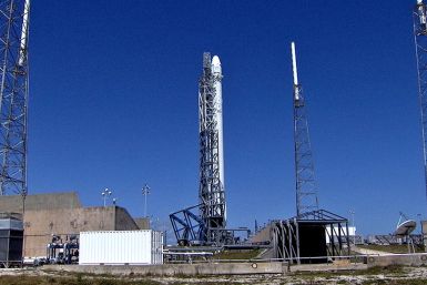 The SpaceX Falcon 9 rocket