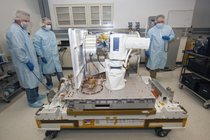 The Optical Payload for Lasercomm Science (OPALS) system being prepared for the mission