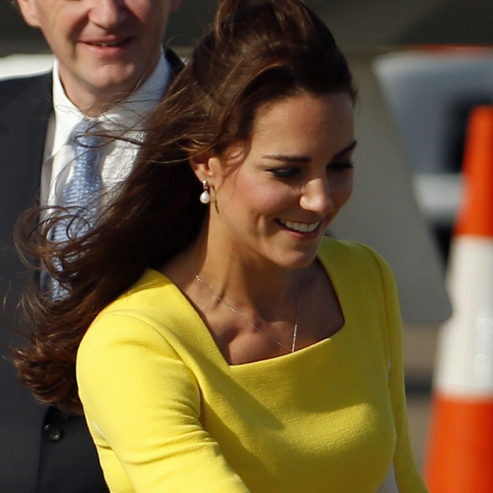 Kate Middleton Honours Australia in Yellow Dress but William Calls her 'Banana' | IBTimes UK Kate Middleton Honours Australia in Yellow Dress but William Calls her 'Banana' | IBTimes UK