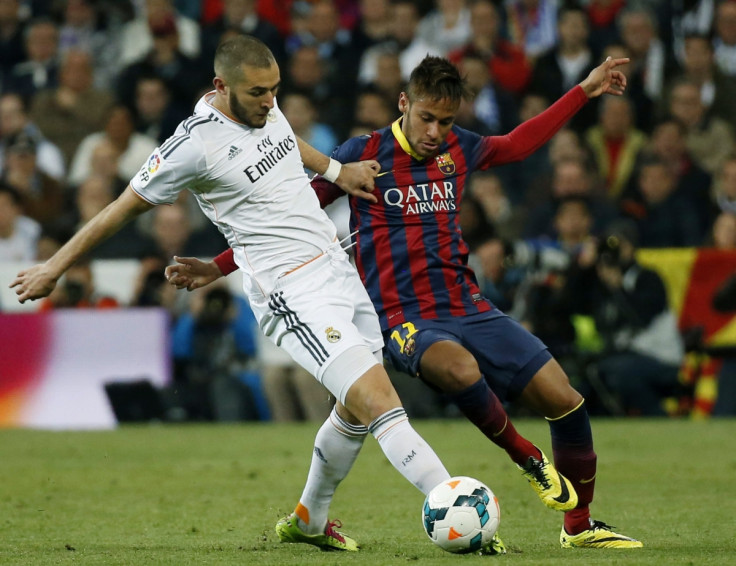 Karim Benzema and Neymar