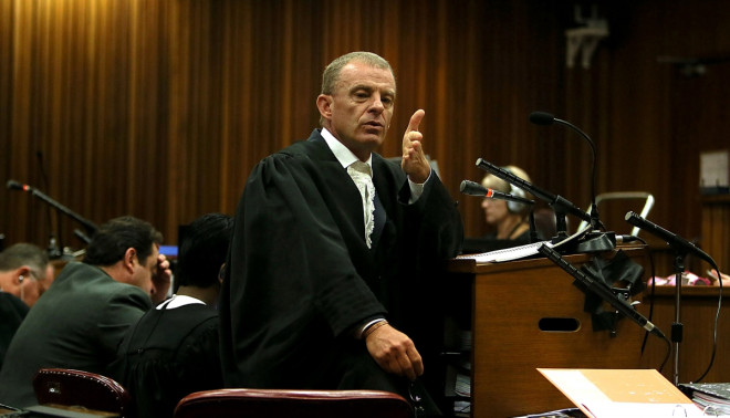 Gerrie Nel accused expert witness Roger Dixon of being Gerrie Nel accused expert witness Roger Dixon of being