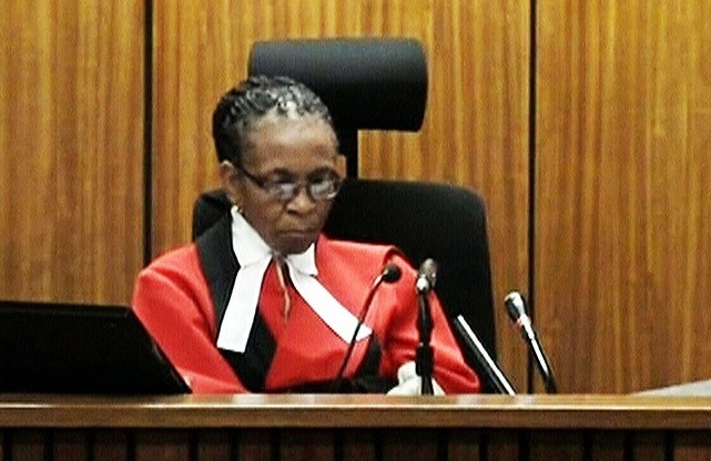 Judge Thokozile Masipa unimpressed by reports of Judge Thokozile Masipa unimpressed by reports of