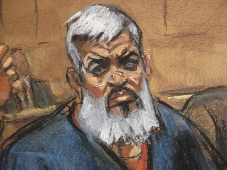 Abu Hamza, also known as Mustafa Kemal Mustafa, at an earlier US court hearing