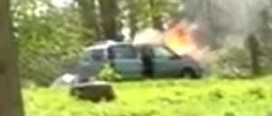 Longleat blaze