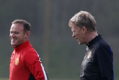 Wayne Rooney and David Moyes