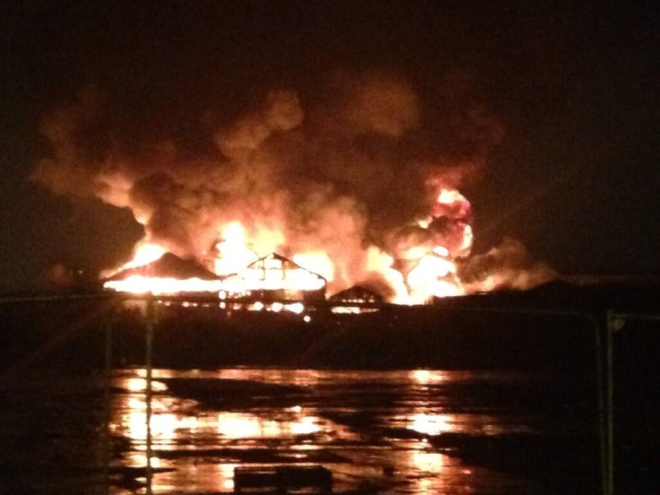 Leeds chemical storage facility fire