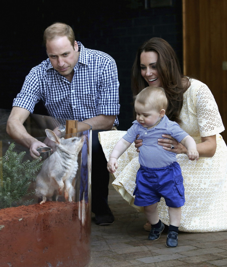 Prince George meets his namesake George the bilby