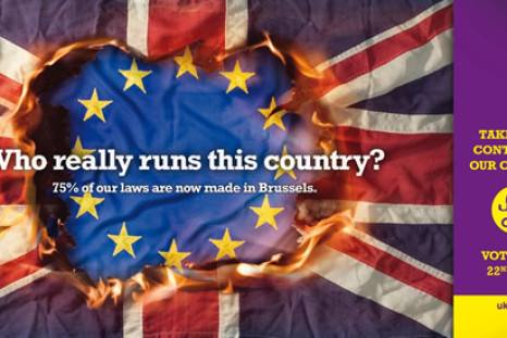 Ukip EU election poster