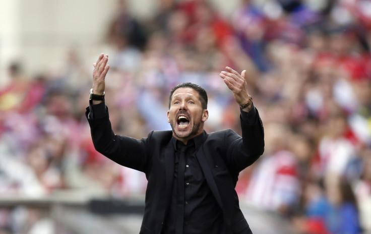 Atletico Madrid's coach Diego