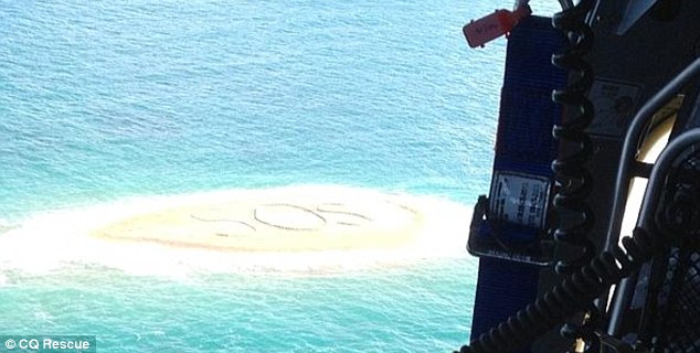 Sos Message On Beach Saves Lives Of Men Marooned On Deserted Island