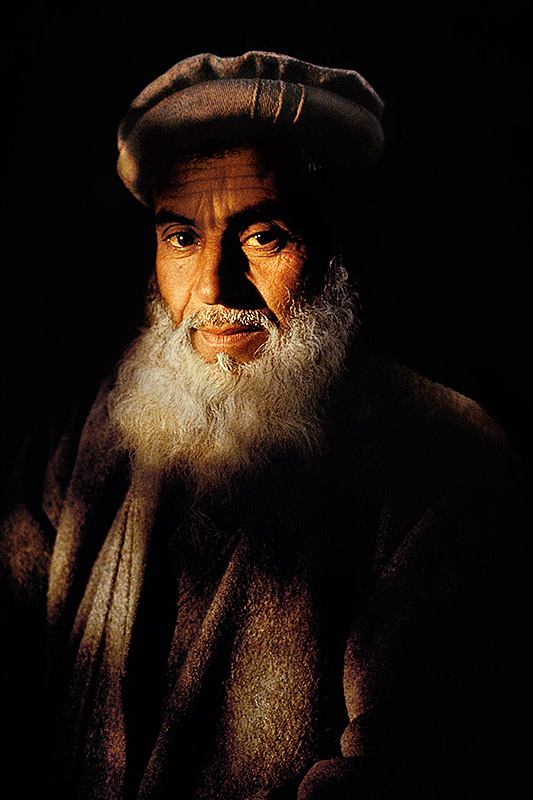 Man with cloudy beard, 1992