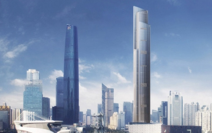 Guangzhou CTF Financial Centre will house two elevators capable of hitting 45mph