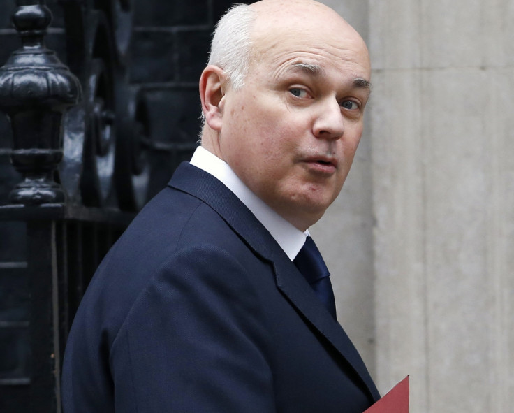 Iain Duncan Smith, the Secretary of State for Work and Pensions