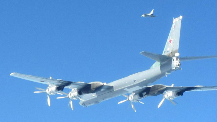 Russian Bombers near British Airspace