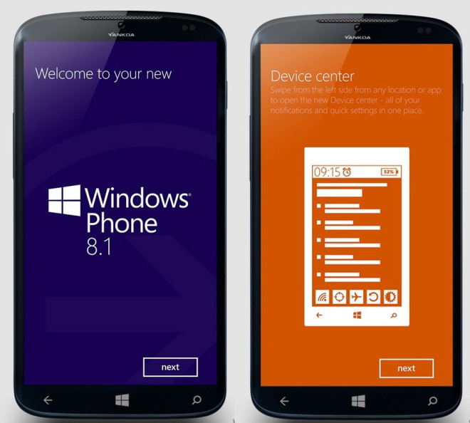 Windows Phone 8.1 Windows Phone 8.1