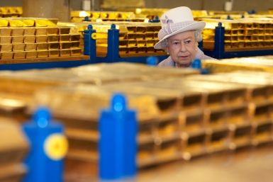 Britain Queen Elizabeth Gold Vault
