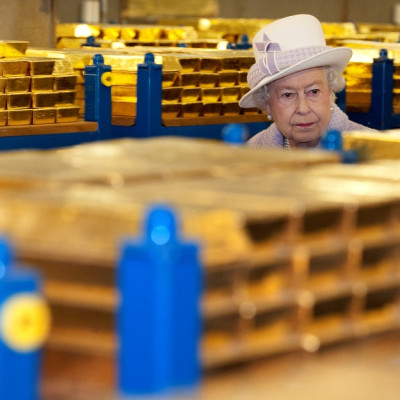 Britain Queen Elizabeth Gold Vault