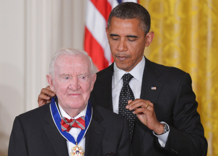 Free the Weed advocate John Paul Stevens receives  Presidential Medal of Freedom from President Barack Obama