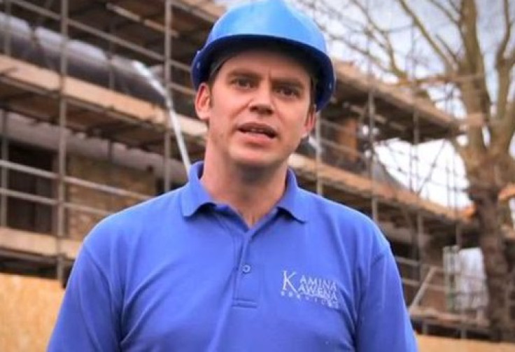 Andre Lampitt donned a hard hat and moaned about "lads from Eastern Europe" in the Ukip campaign video