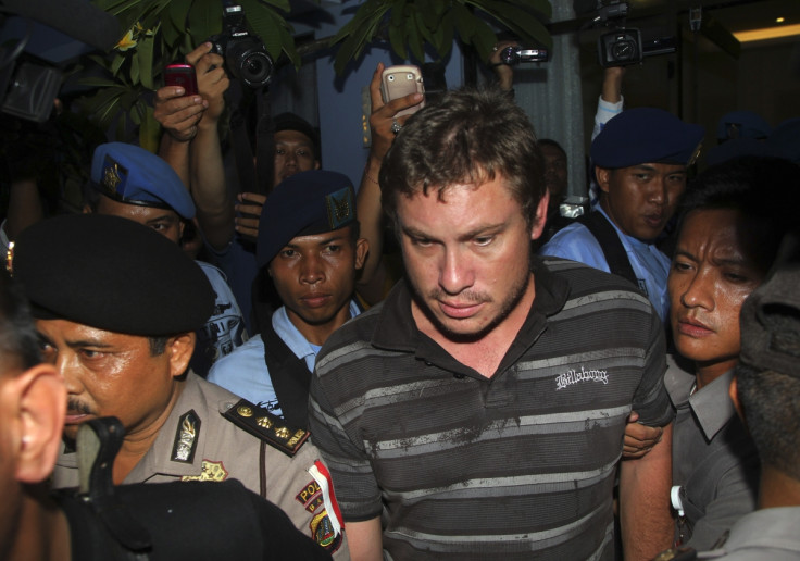 This is Matt Christopher, the man suspected of sparking a hijack alert after drunken antics on board on flight to Bali