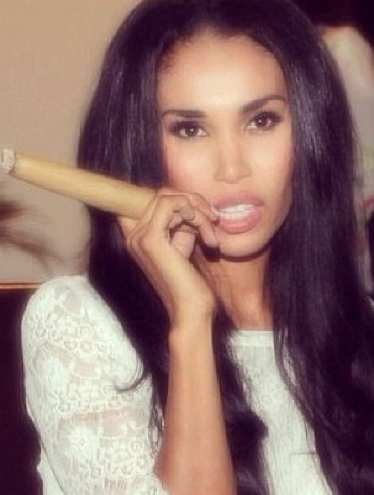 Donald Sterling's girlfriend V Stiviano.