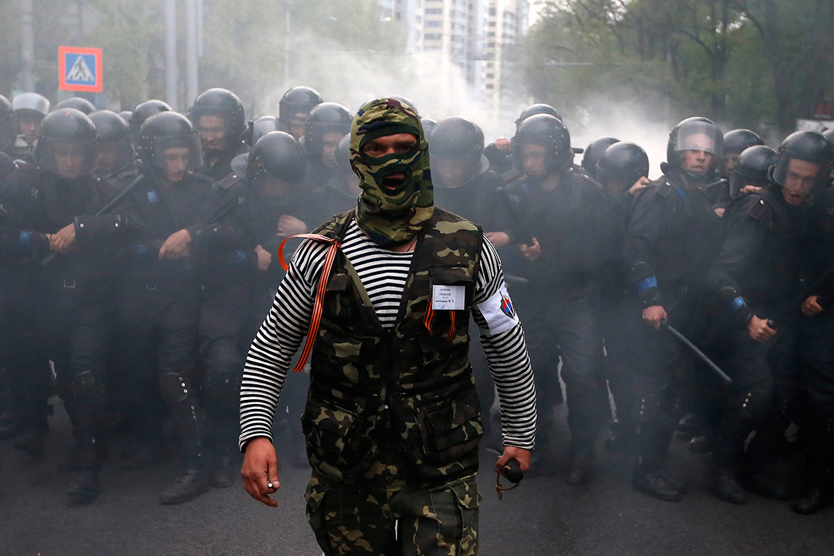 ukraine masked