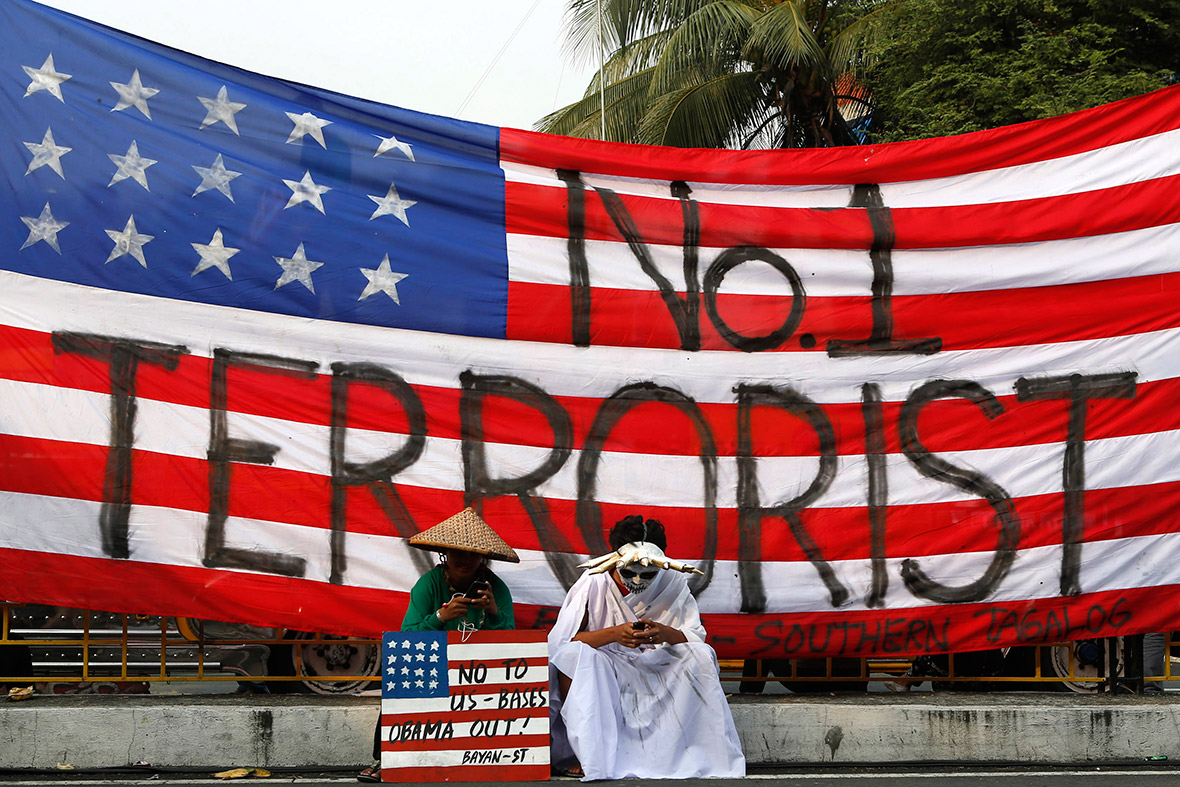 terrorist military philippines obama state china erupt protests barack