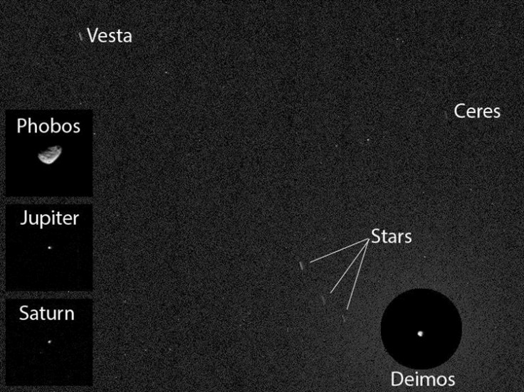 Nasa Curiosity Rover Asteroid Image