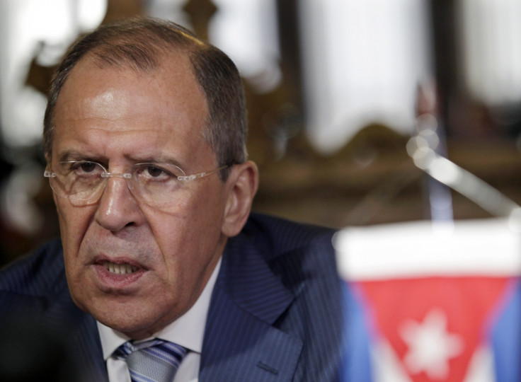 Russia's Foreign Minister Sergei Lavrov