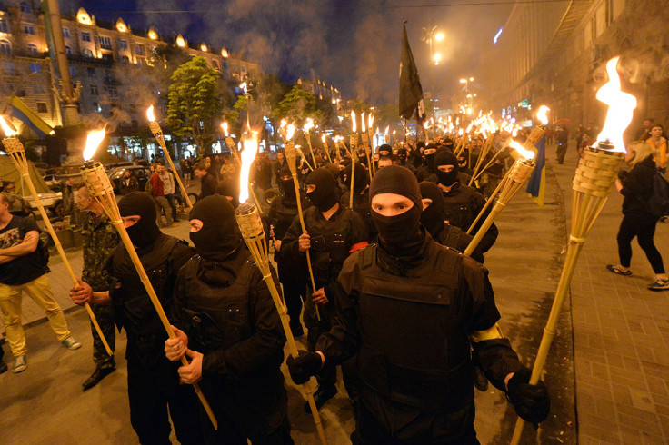 far right torches