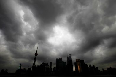 Dark Clouds Shanghai China