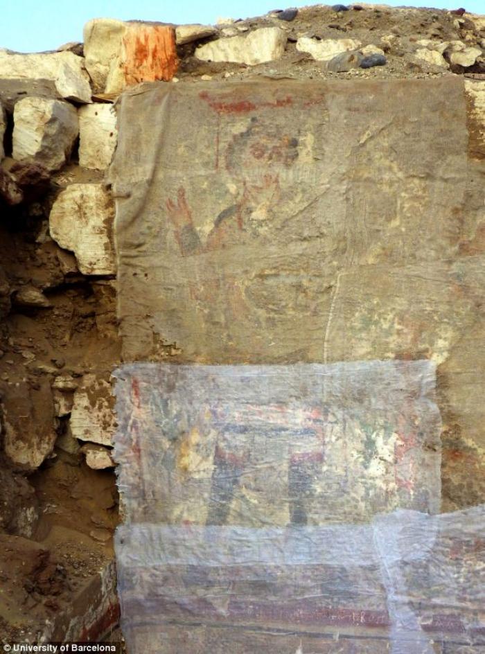 Archeologists discover an early image of Christ in Egypt
