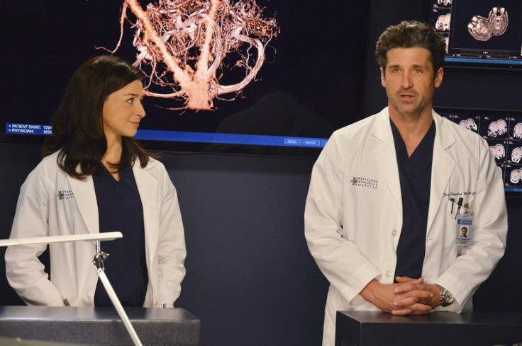 Amelia with her brother Derek Shepherd