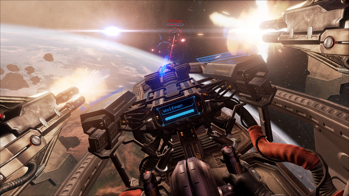 Eve Valkyrie in VR