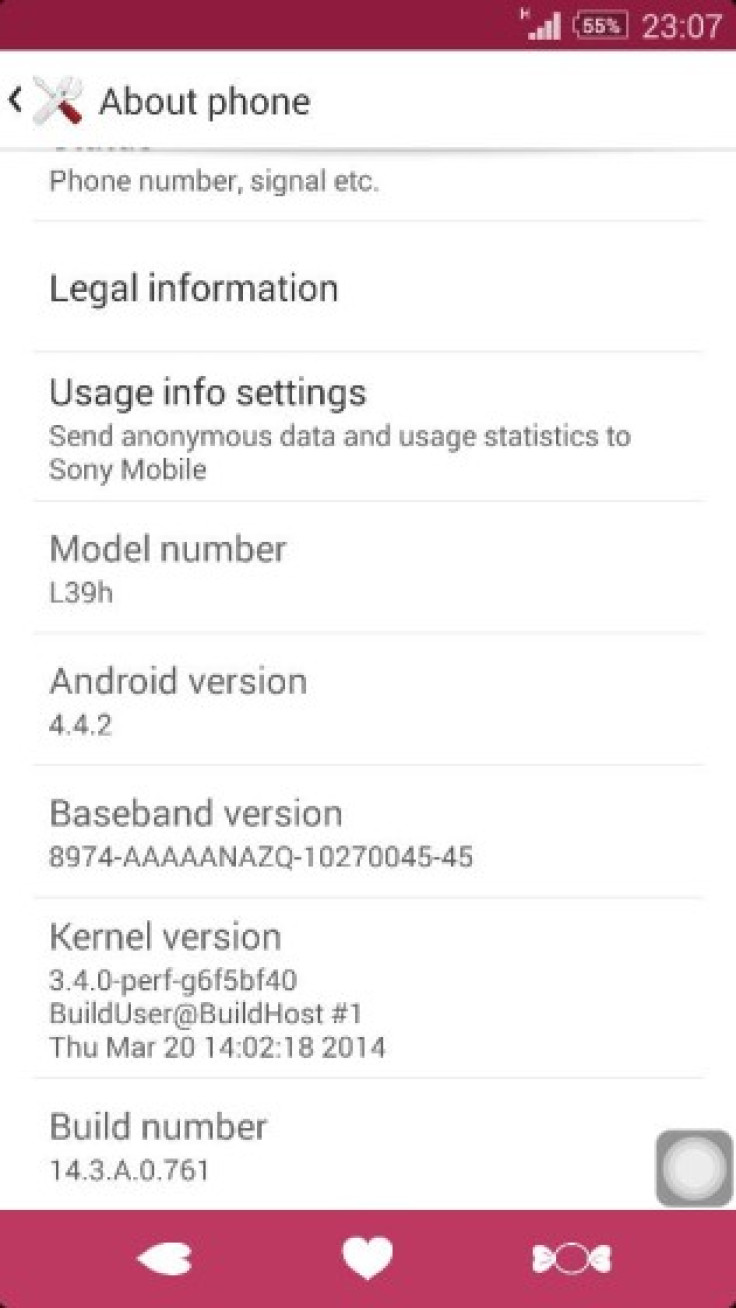 Xperia Z1 Gets New Android 4.4.2 Update (14.3.A.0.761), Walkman App Gets Crash/bug-fix update (8.3.A.0.5)
