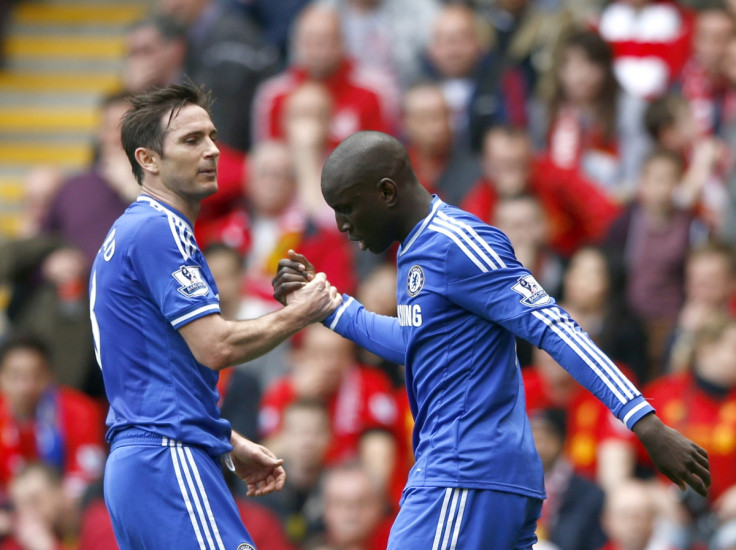 Frank Lampard and Demba Ba