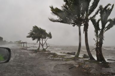 Cyclone Evan hits Suva, Fiji, in 2012.
