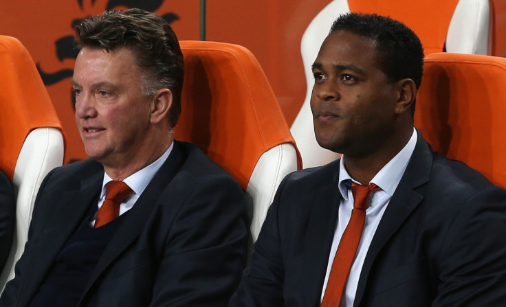 Patrick Kluivert and Louis van Gaal