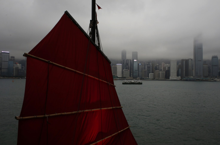 Hong Kong cargo ships collision