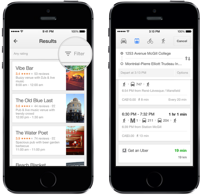 Google Maps 3.0 Offers Offline Maps, Lane Guidance, Uber Integration and More Google Maps 3.0 Offers Offline Maps, Lane Guidance, Uber Integration and More