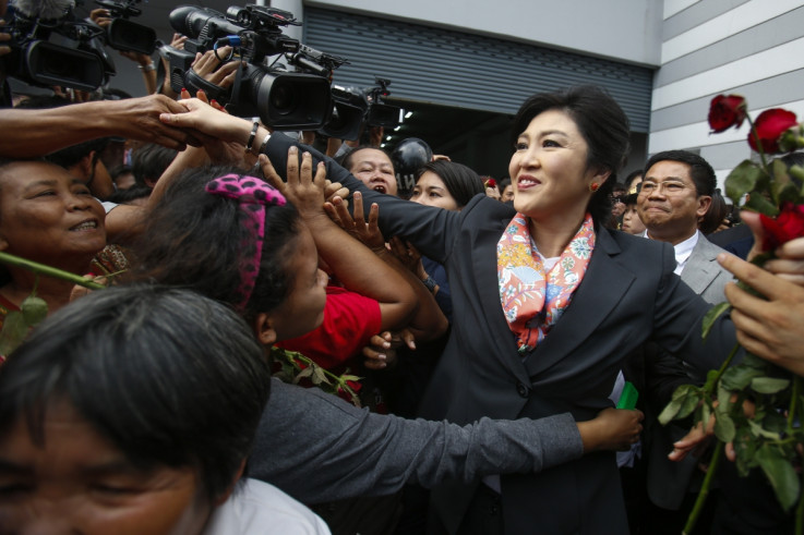 Thailand's Prime Minister Yingluck Shinawatra