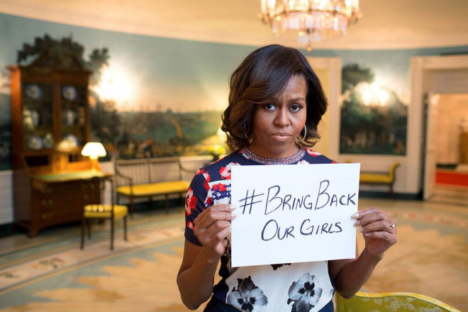 Michelle Obama #bringbackourgirls Michelle Obama #bringbackourgirls