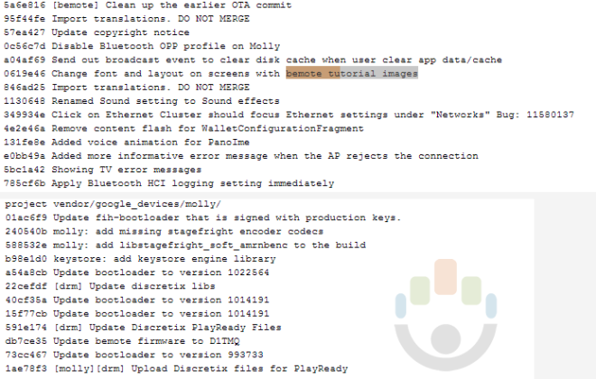 Android 4.4.3 Changelog Confirms HTC Flounder is Nexus 8, References to Google Set Top Box and Car Software Found Android 4.4.3 Changelog Confirms HTC Flounder is Nexus 8, References to Google Set Top Box and Car Software Found