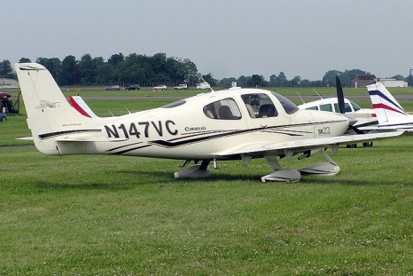 The Cirrus SR22 aircraft crash landed after the pilot deployed its safety parachute following engine failure at 4,000ft.